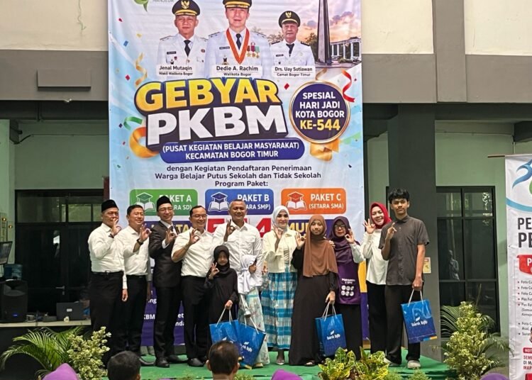 Gebyar PKBM Dibuka, Tekan Putus Sekolah di Kota Bogor 