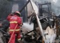 Korsleting Listrik, Rumah Warga Ciampea Ludes Terbakar
