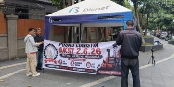 Siap-siap Ribuan Massa kepung Balai Kota, Posko Logistik Aksi 2.6.26 Dibuka, Forum RT/RW Kota Sukabumi