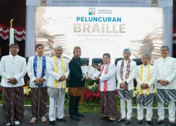 HJB ke-544, DPRD Kota Bogor Luncurkan Perda Versi Braille untuk Aksesibilitas Disabilitas