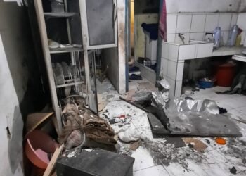 Ledakan Tabung Gas Hidrogen di Lembursitu Sukabumi Rusak 4 Rumah, Tim Gabungan Lakukan Pembersihan