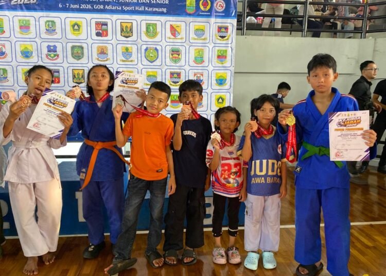 Atlet Judo Kabupaten Sukabumi Borong Medali di Kejurda Jabar 2026, Pelatih: Ini Hasil Kerja Keras Anak-Anak