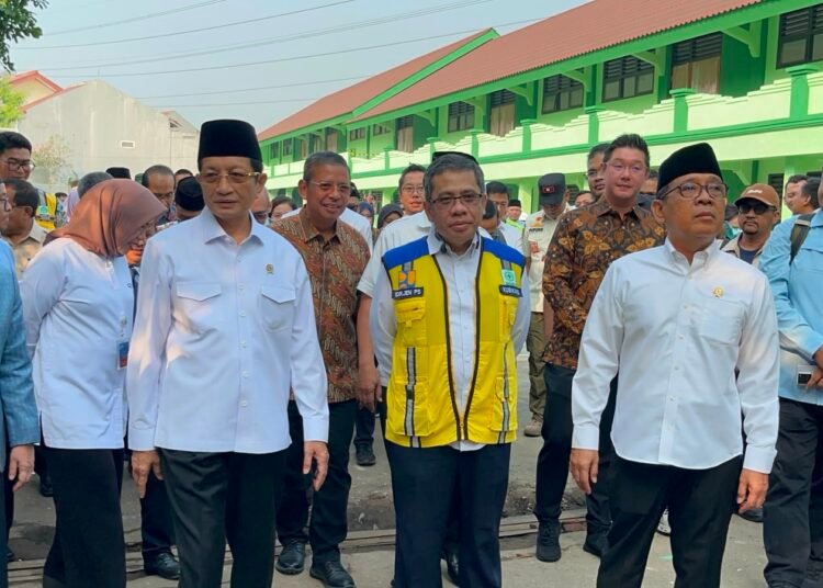 Menag dan Menko PMK Tinjau Revitalisasi MTs Negeri Kota Bogor 