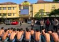 Puluhan Pelajar di Kota Bogor Diamankan di Kantor Polisi, 2 Sajam Disita