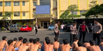 Puluhan Pelajar di Kota Bogor Diamankan di Kantor Polisi, 2 Sajam Disita
