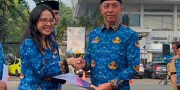 51 CPNS Terima  SK PNS Pemkot Bogor, Ini Pesan Dedie Rachim