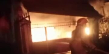Toko Sparepart Motor di Citeureup Terbakar Saat Ditinggal Pemilik