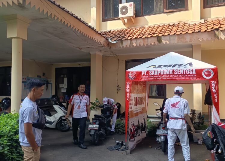 Ada Servis dan Ganti Oli Gratis di Kelurahan Tanah Sareal, Kuota 60 Motor