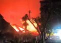 Gegara Anak Main Lilin, Rumah dan Motor Terbakar di Bojonggede