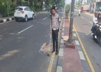 Ngebut hingga Tabrak PJU, Pemotor di Cibinong Bogor Tewas