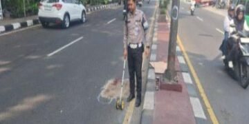 Ngebut hingga Tabrak PJU, Pemotor di Cibinong Bogor Tewas