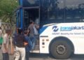 HUT ke 499 Jakarta, Naik TransJakarta Rp1 Disambut Antusias Warga Bogor 
