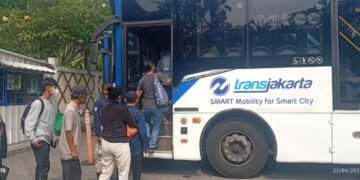 HUT ke 499 Jakarta, Naik TransJakarta Rp1 Disambut Antusias Warga Bogor 