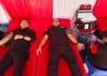 Ratusan Warga Padati Polres Sukabumi Kota, Ikuti Khitanan Massal hingga Donor Darah