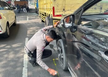 6 Kendaraan Terlibat Kecelakaan Beruntun di Kota Bogor, 2 Orang Terluka