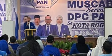 Lewat Muscab, DPD PAN Kota Bogor Susun Formatur Kepengurusan DPC