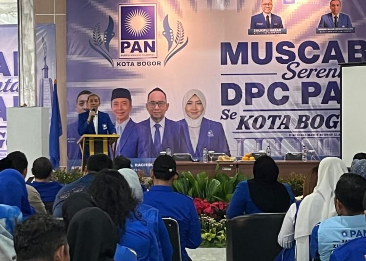 Lewat Muscab, DPD PAN Kota Bogor Susun Formatur Kepengurusan DPC