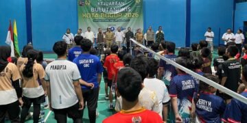 Jaring Bibit Atlet Masa Depan, PBSI Kota Bogor Gelar Kejuaraan Bulutangkis 