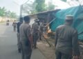 118 Lapak PKL di Kemang Dibongkar, Kali Angke Dinormalisasi 