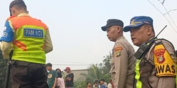 Tak Hiraukan Peringatan, Lansia 67 Tahun Tewas Tertabrak Kereta di Bojonggede