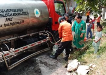 Kemarau Panjang Landa Citeureup, 517 Warga Alami Krisis Air Bersih