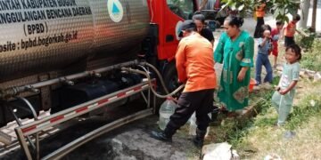Kemarau Panjang Landa Citeureup, 517 Warga Alami Krisis Air Bersih