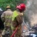 Percikan Api Las Bakar Gudang Rongsok di Babakan Madang