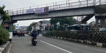 JPO Paledang Dibongkar Besok, Jalan Sekitar Ditutup Sementara