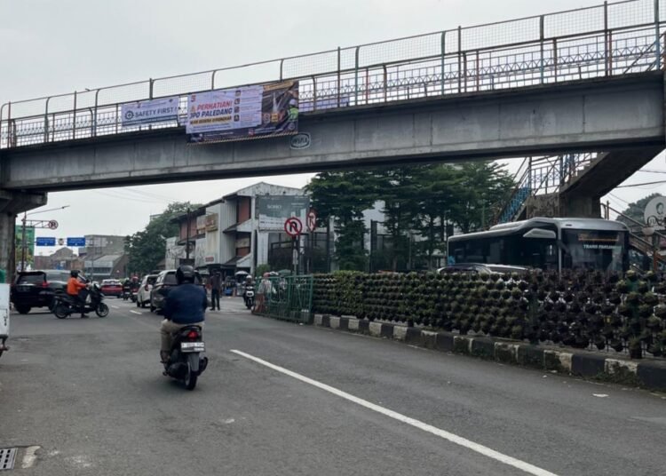 JPO Paledang Dibongkar Besok, Jalan Sekitar Ditutup Sementara
