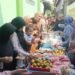 Ratusan Warga Serbu Bazar Makanan Gratis pada Gebyar Muharam di Cianjur