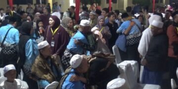 73 Jamaah Haji Cianjur Tiba di Mapolres, Kepulangan Penuh Haru Jadi Penutup Perjalanan Suci