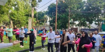 Bukan Sekadar Olahraga, Jumat Sehat PWI jadi Ajang Rekat Kolaborasi Pers dan KADIN