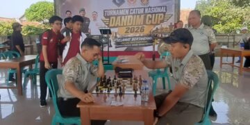 Turnamen Catur Nasional Dandim Cup 2026 Resmi Digelar, Kodim 0608 Cianjur Cari Bibit Atlet Berprestasi