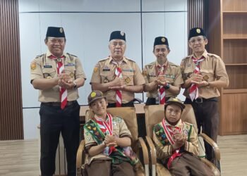 Lolos Seleksi, 2 Pramuka Berkebutuhan Khusus Kota Bogor Dilantik jadi Pramuka Garuda 