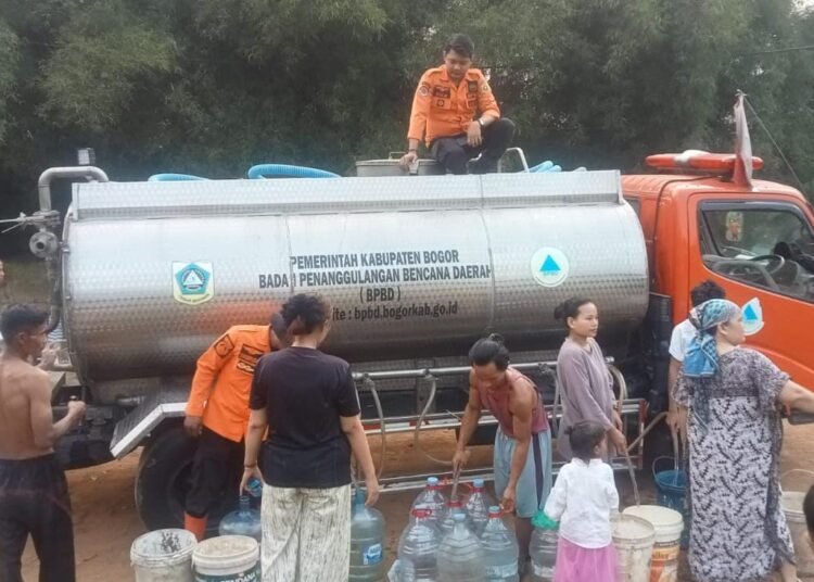Kemarau Panjang Landa Babakan Madang, 555 Warga Alami Krisis Air Bersih