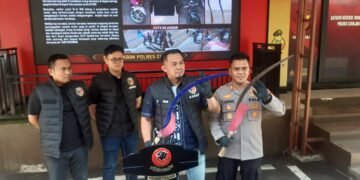 Polres Cianjur Amankan 4 Remaja Terduga Pelaku Begal Motor Viral di Sukaluyu, Satu Jadi Tersangka