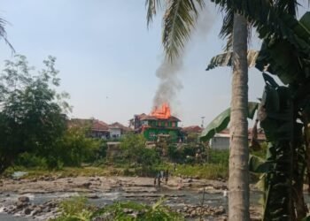 Kebakaran Pondok Pesantren di Jasinga, Kerugian Capai Rp100 Juta