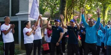 Gerak Jalan Sehat Harkopnas, Ketua DPRD Kota Bogor Apresiasi Peran Koperasi