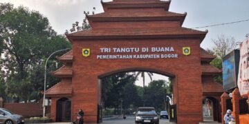 Gapura Tri Tangtu Di Buana Versi Mini Bakal Dibangun di 40 Kecamatan Kabupaten Bogor