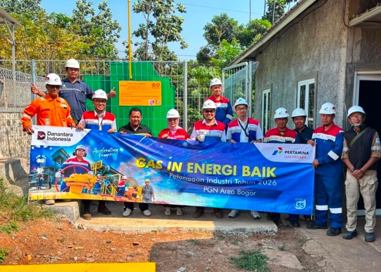 PGN Area Bogor Pasok Gas Bumi Produsen Aspal, Dukung Industri Manufaktur Ramah Lingkungan 