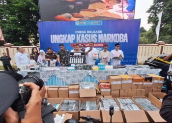 Polres Bogor Amankan Jutaan Obat Keras dan Puluhan Kasus Narkoba Selama Mei-Juli