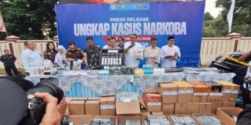 Polres Bogor Amankan Jutaan Obat Keras dan Puluhan Kasus Narkoba Selama Mei-Juli