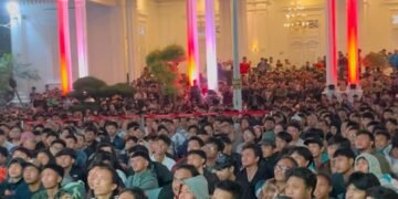 Ribuan Warga Padati Balai Kota Bogor Nobar Spanyol Vs Argentina