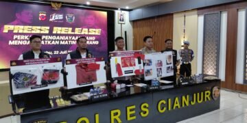 Pedagang Pasar Muka Cianjur Tewas Ditusuk Sesama Pedagang, Pelaku Mengaku Tersinggung