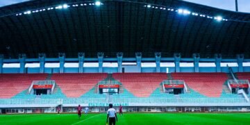 Tiga Hari Jelang AFF, Perbaikan Stadion Pakansari Belum Rampung