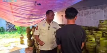 Nyamar jadi Sekuriti, Polisi Bongkar Praktik Oplos Gas Subsidi di Cileungsi