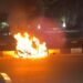 Diawali Percikan Api, Sepeda Motor Warga Cibinong Terbakar
