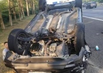 Tak Konsentrasi, Dua Mobil Terlibat Kecelakaan di Tol Jagorawi