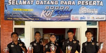 Bersaing dengan Irfan Hakim, Tanjung Farm Koi Tembus Tiga Besar Nasional di Bogor Koi Show 2026