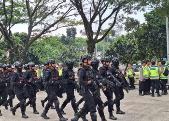 1.197 Personel Dikerahkan, Stadion Pakansari Diperketat Jelang Indonesia vs Vietnam